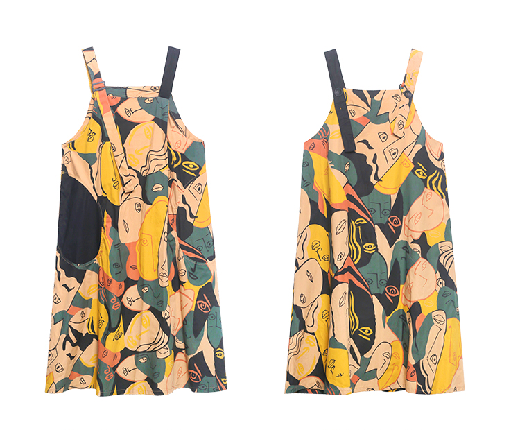 Retro Women Print Cozy Long Dresses-Maxi Dresses-The same as picture-One Size-Free Shipping at meselling99