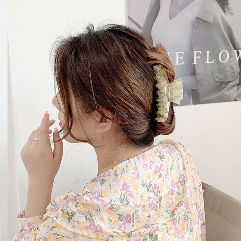 Fantastic Colorful Large Hair Claw Clip
