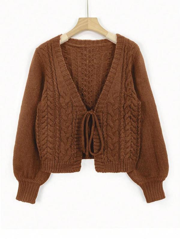 The Lantern Sleeve Cardigan - Effortless Year-Round Style + 50% OFF