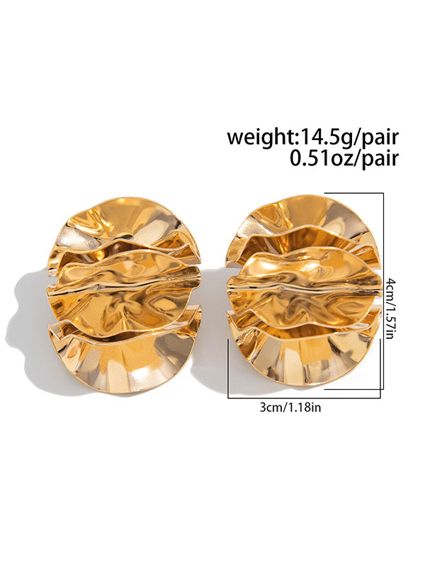 Normcore Geometric Drop Earrings