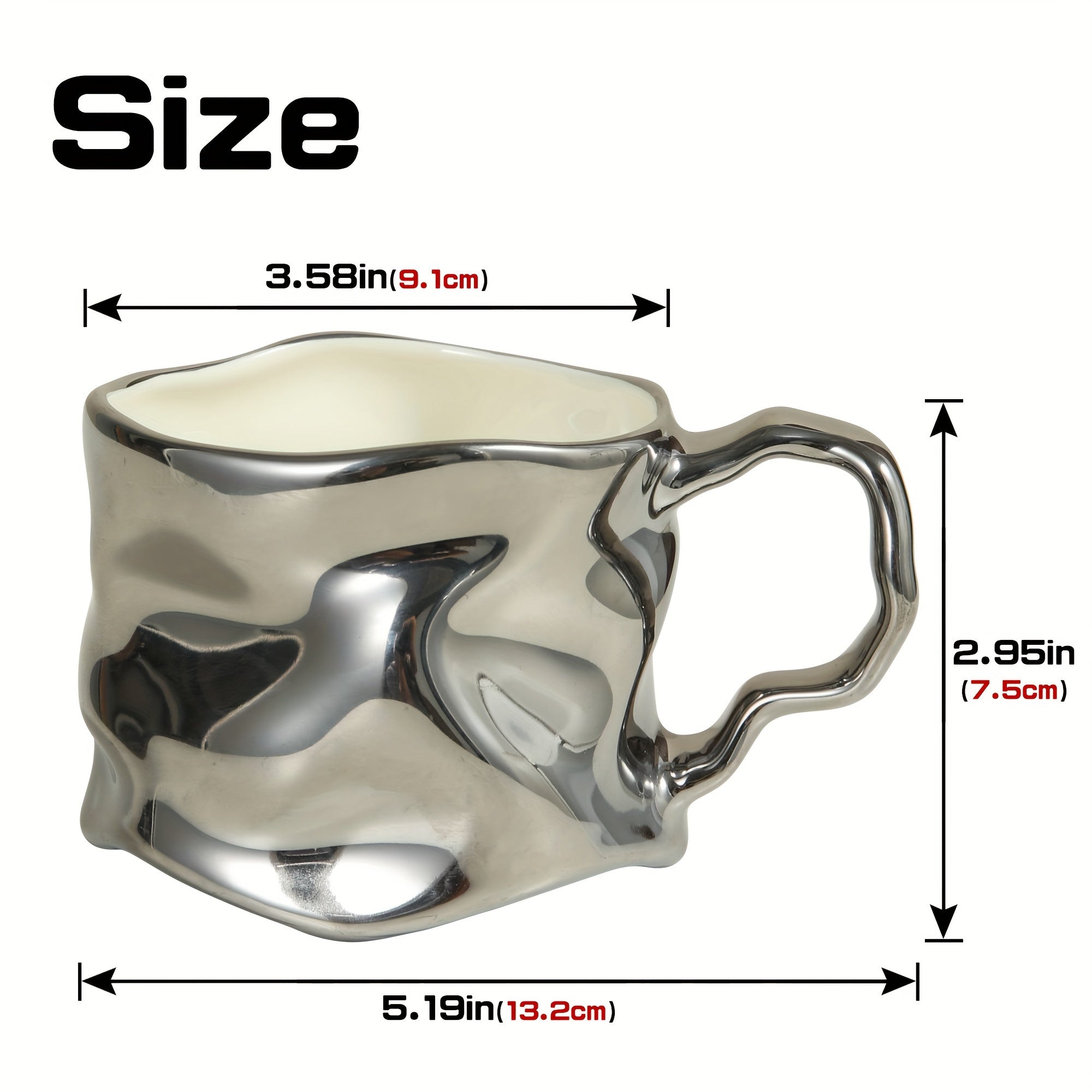 Light Luxury Ceramic Coffee Mug