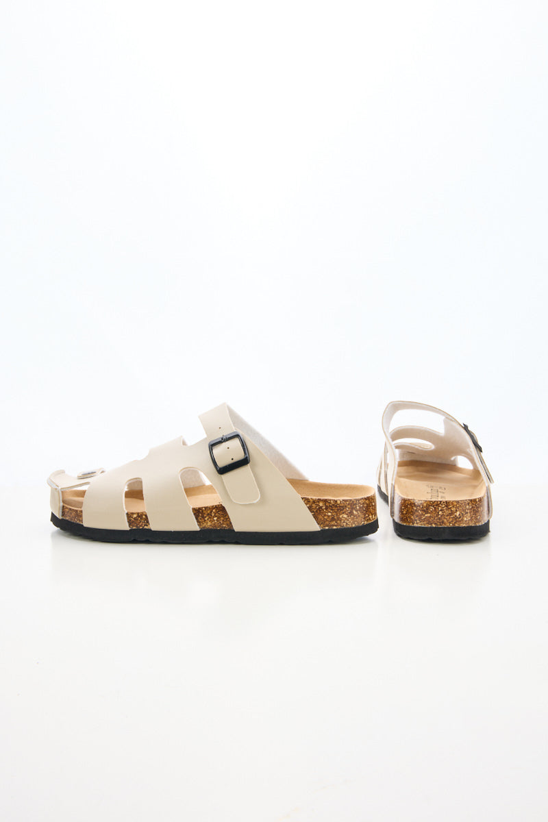 Summer Picnic Cut-Out Clog - Apricot