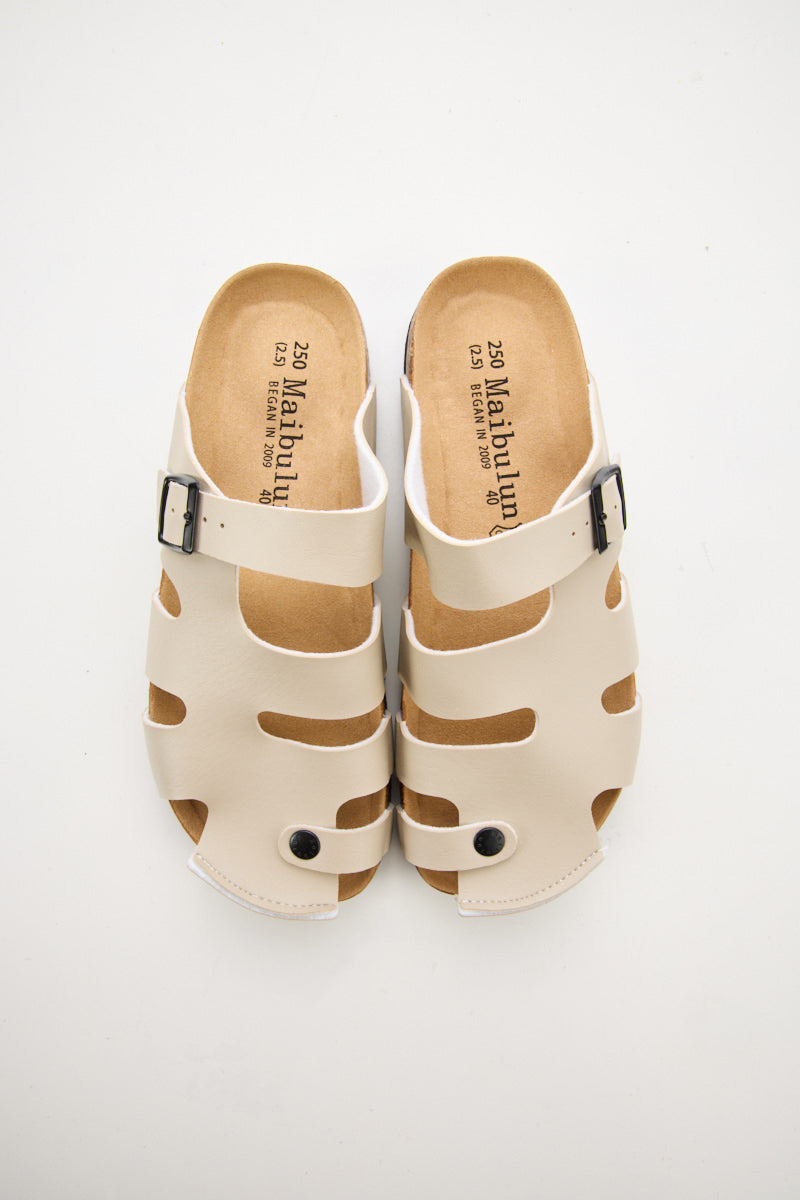 Summer Picnic Cut-Out Clog - Apricot