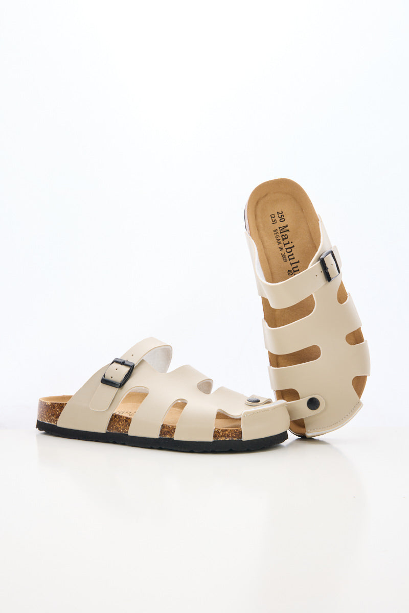 Summer Picnic Cut-Out Clog - Apricot