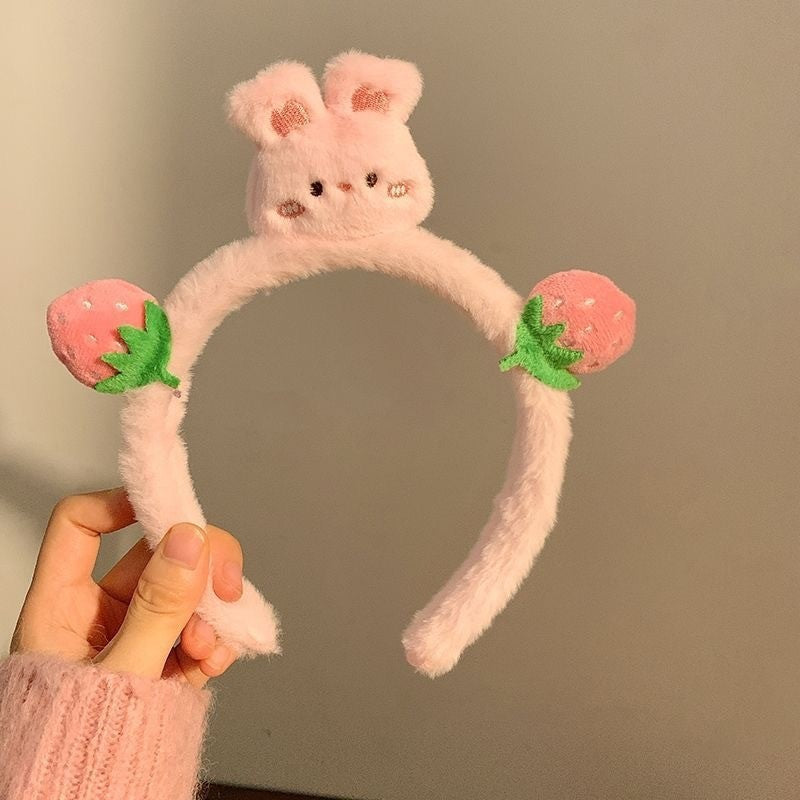 Cartoon Cute Face Wash Headband Hair Band