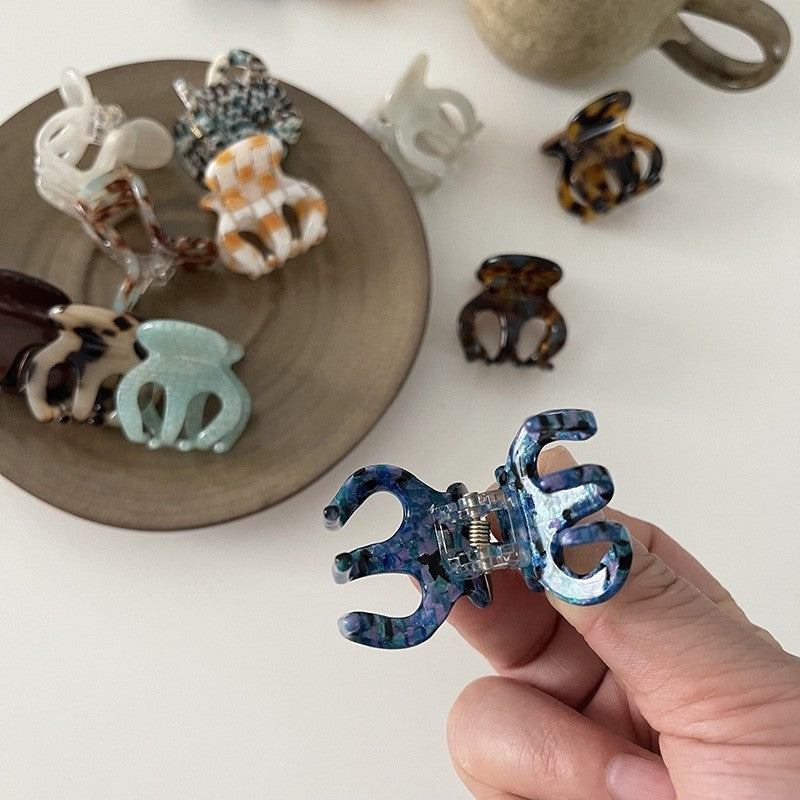 Stylish Acetate Mini Hair Claw Clip