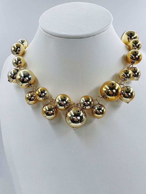 Geometric Solid Color Necklaces Accessories