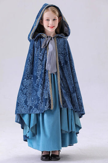 Vintage Royal Gown Kid Halloween Costume