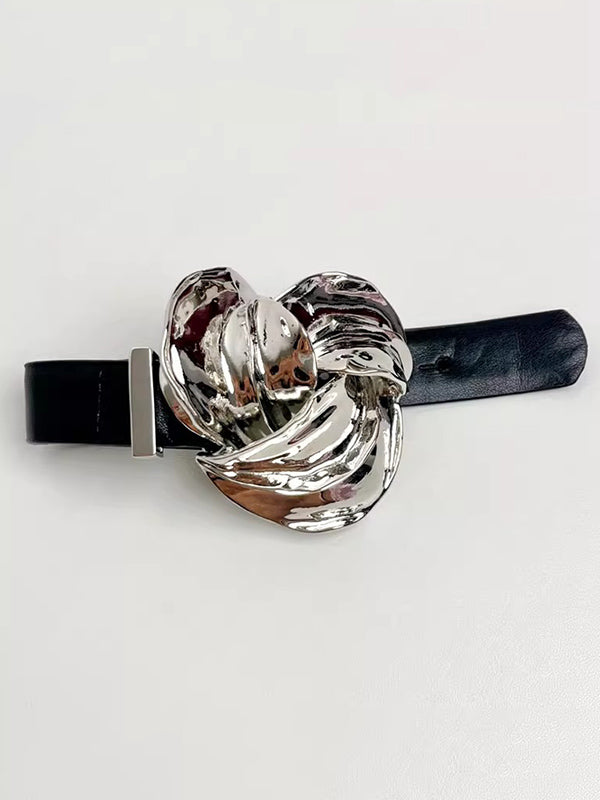 Geometric Hollow Pleated Bracelet Accessories