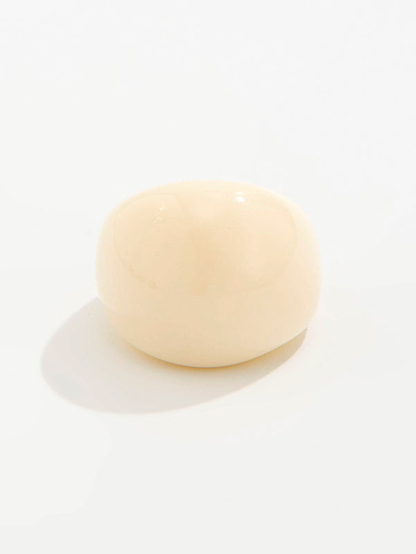 Geometric Solid Color Rings Accessories