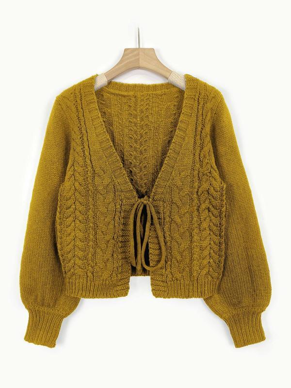 The Lantern Sleeve Cardigan - Effortless Year-Round Style + 50% OFF