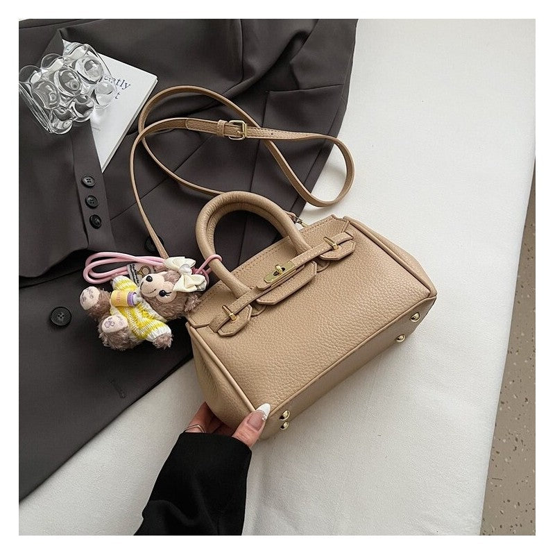 Fashion PU Crossbody Bag With Pendant