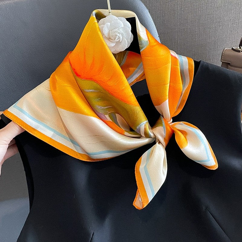 Fashion Square  Print Scarf