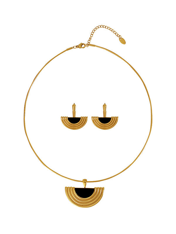 Geometric Earrings Accessories Necklaces Accessories