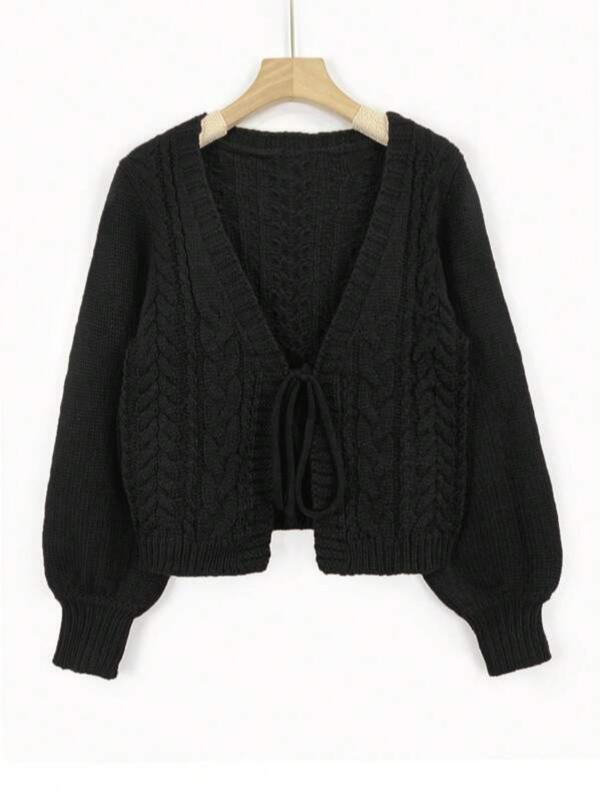 The Lantern Sleeve Cardigan - Effortless Year-Round Style + 50% OFF