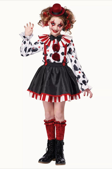 Clown Outfit Kid Halloween Costume