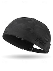 Men's Polyester Camouflage Brimless Docker Cap