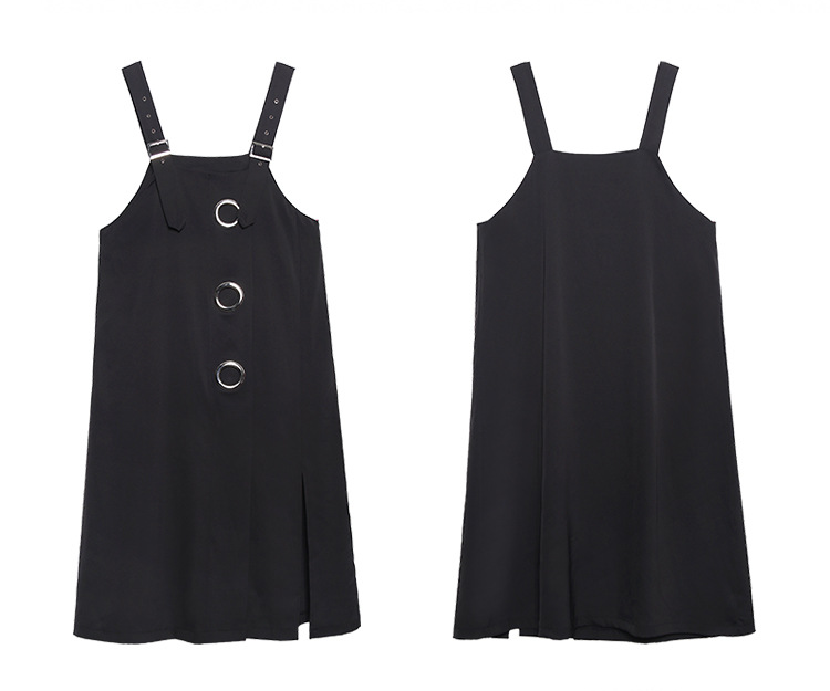 Women Summer Plus Sizes Loose Suspenders Skirt-Maxi Dresses-Free Shipping at meselling99