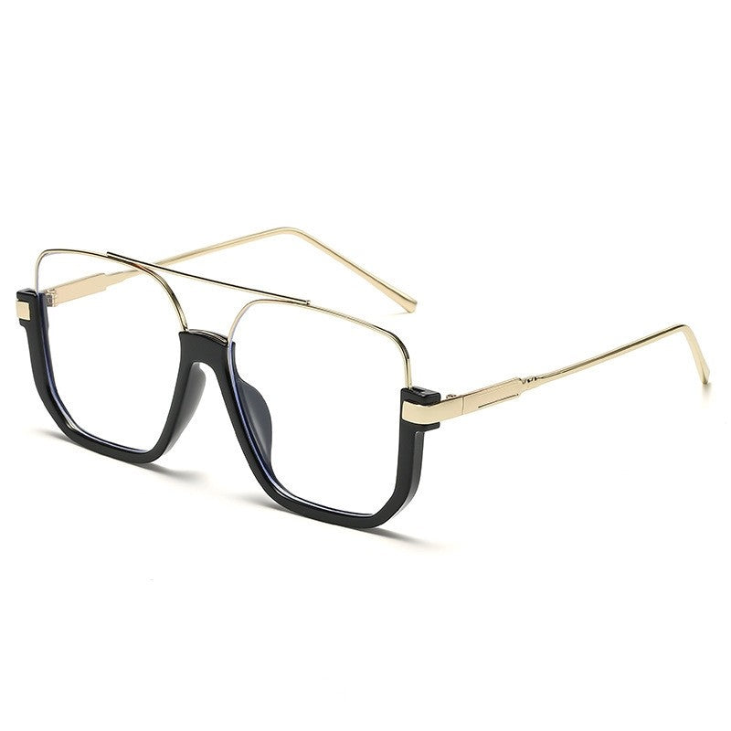 Square Frameless Bow Temple Sunglasses