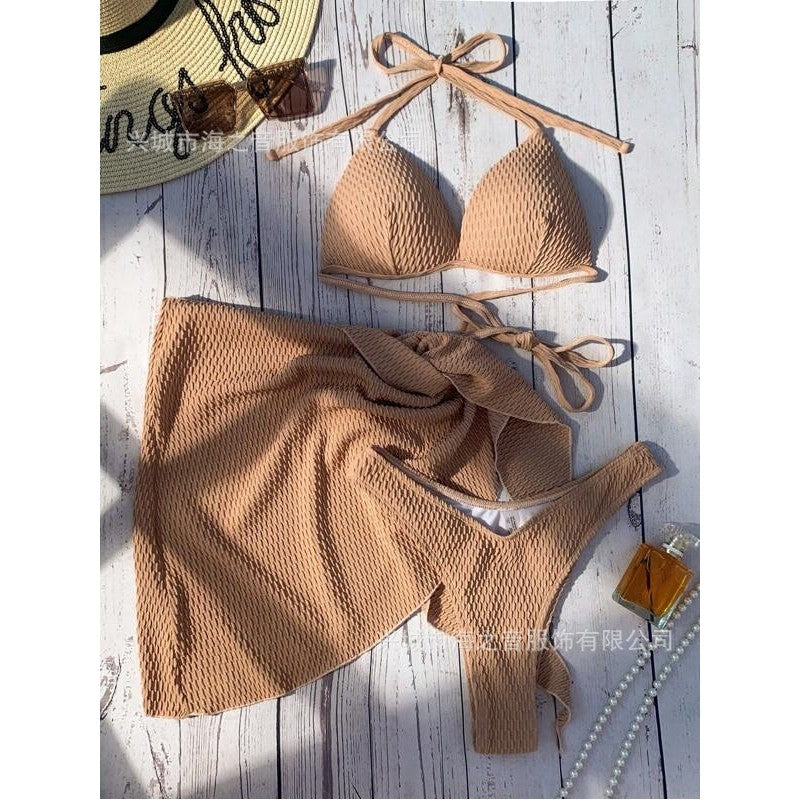 Women's Bikini Set Three-Piece Swimsuit Factory Wholesale