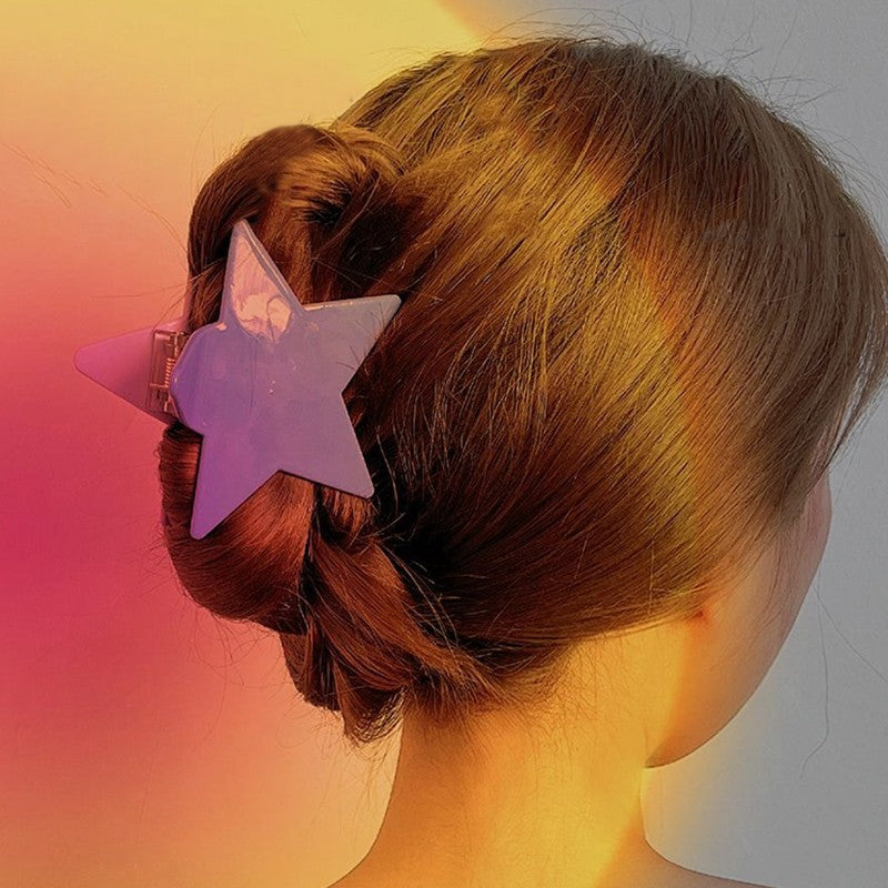 Stylish Star Shape Hair Claw Clip