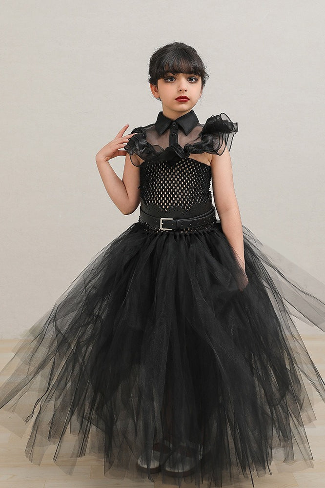 Dark Princess Dress Kid Halloween Costume