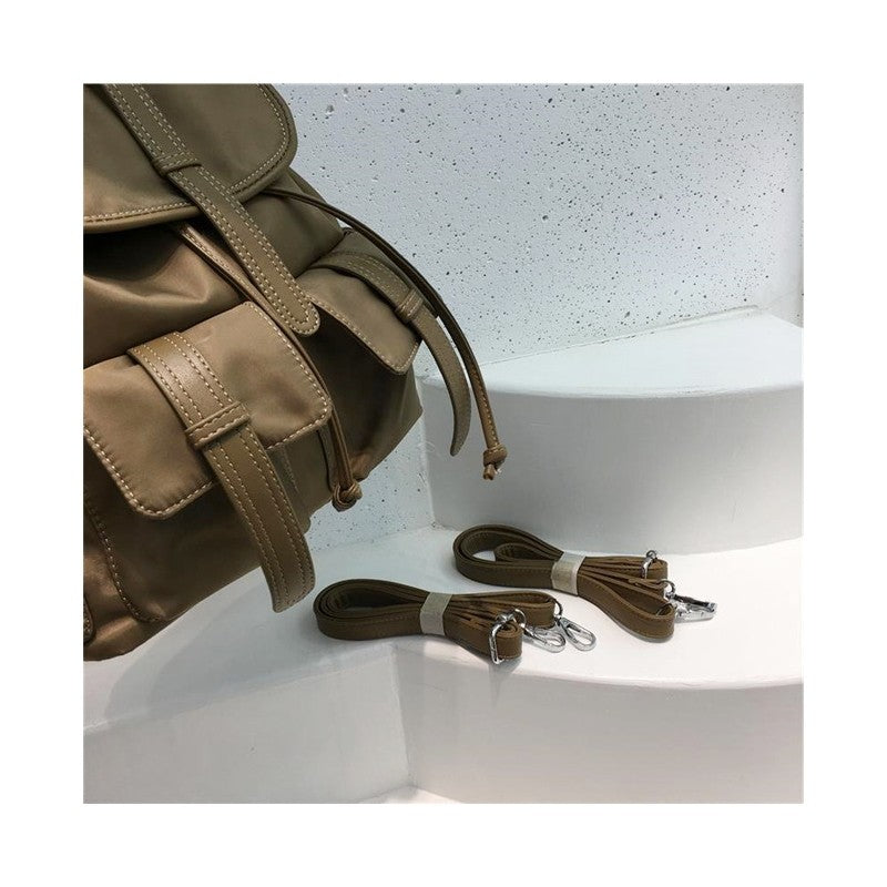 Nylon Multi Pocket Lightweight Backpack