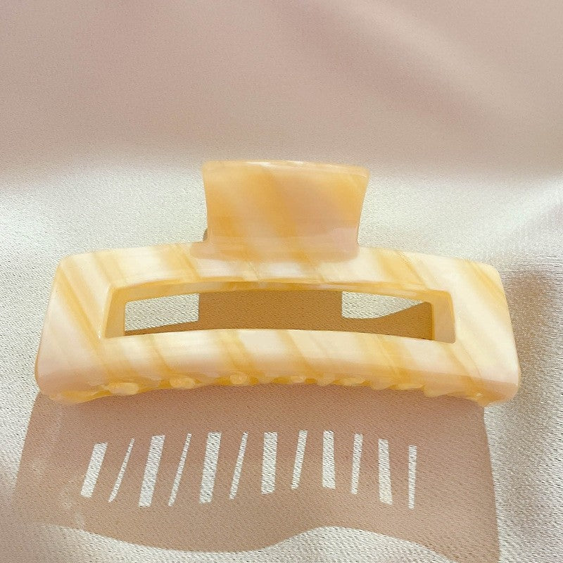 Large Cut-Out Rectangle Hair Claw Clip