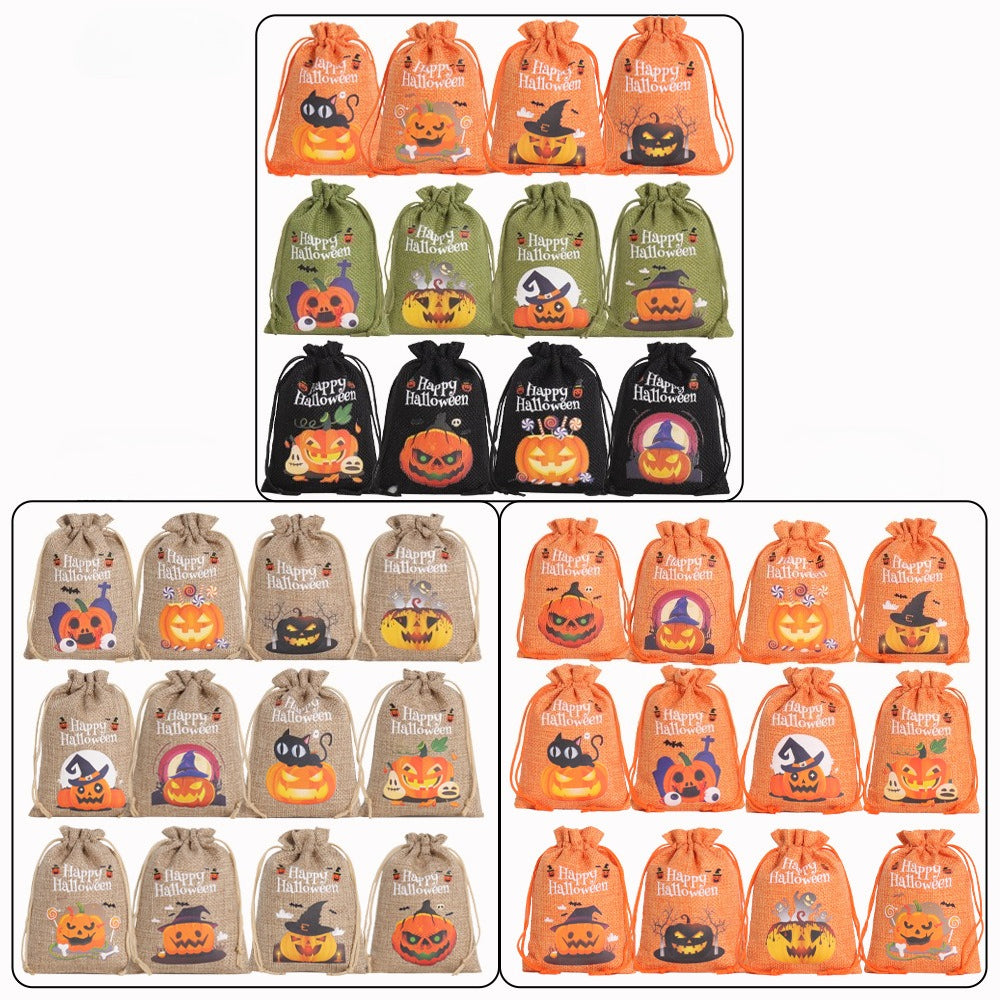 Halloween Drawstring Candy Bags
