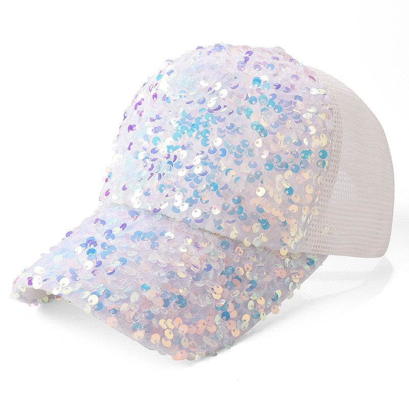 Summer Sequined Sun Protection Breathable Hat