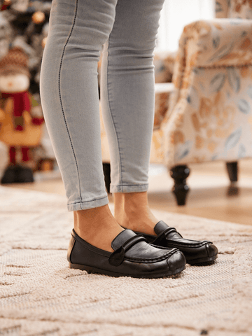 Serious Leisure Leather Loafer - Black