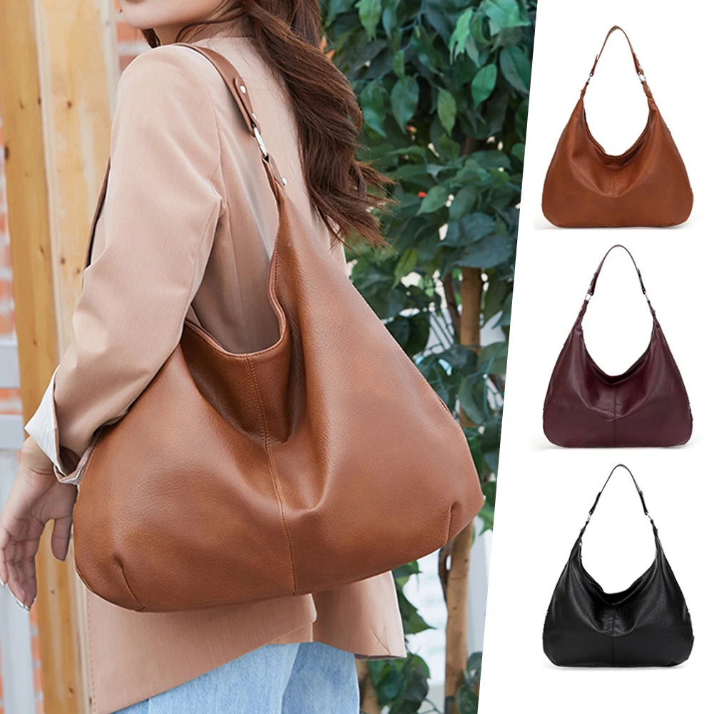 Fashion Hobo Bags for Women Soft  Slouchy Bag