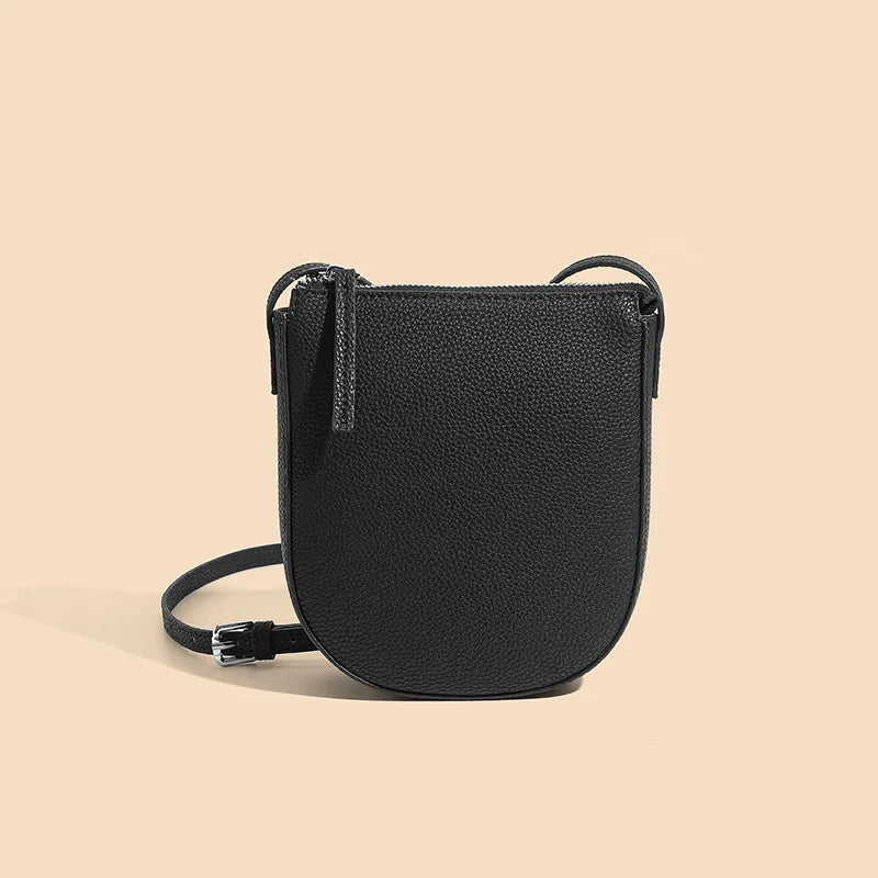 Women's Genuine Leather Messenger Phone Bag