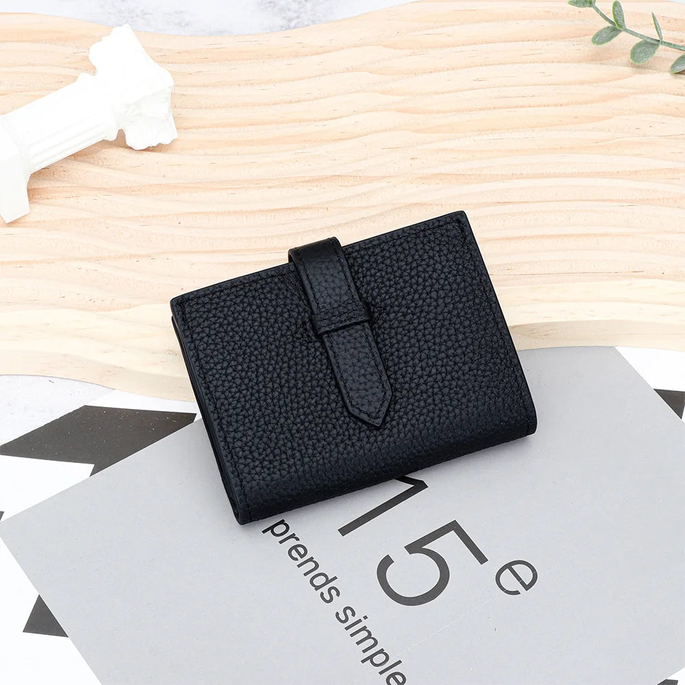 Luxury Design Genuine Leather Small Wallet