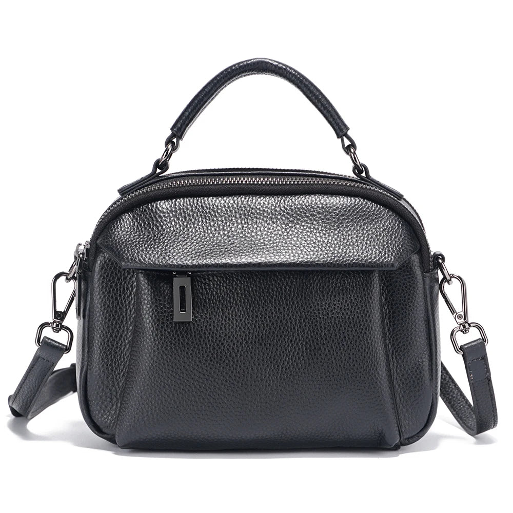 Stylish Genuine Leather Satchel Purse for Women