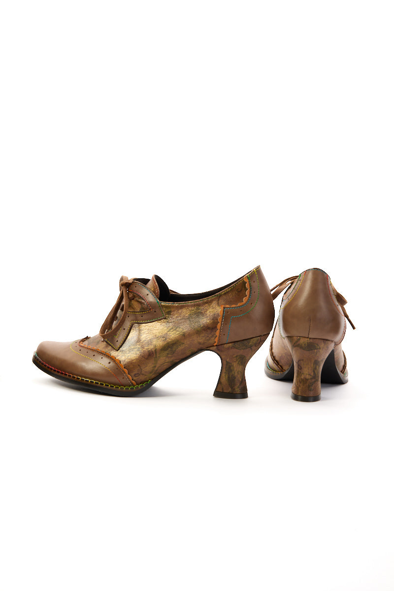 Charlotte Lady Leather Oxford