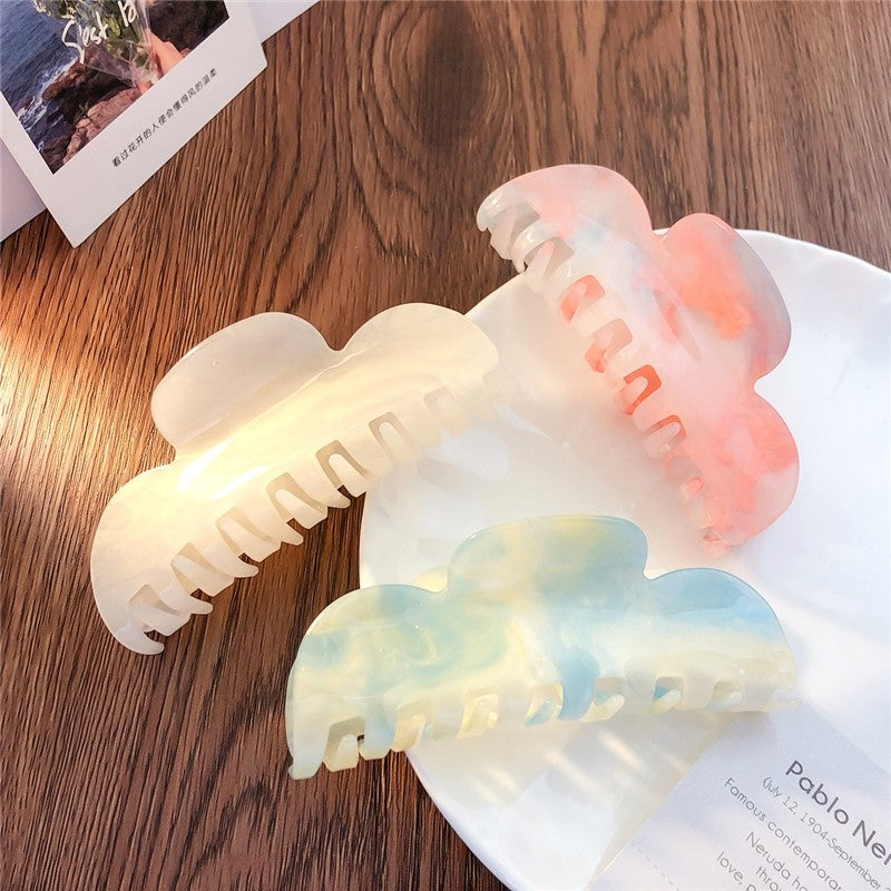 Acrylic Sweet Gradient Hair Claw Clip
