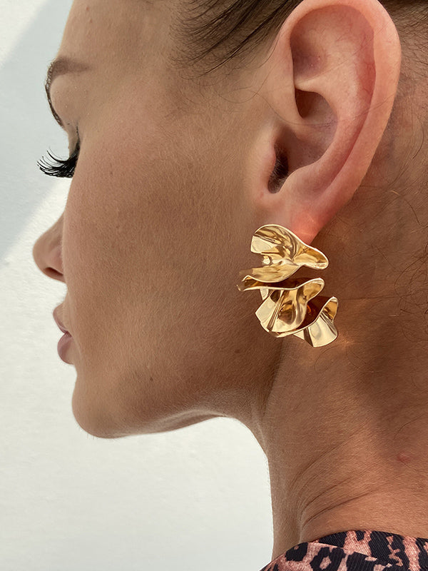 Normcore Geometric Drop Earrings