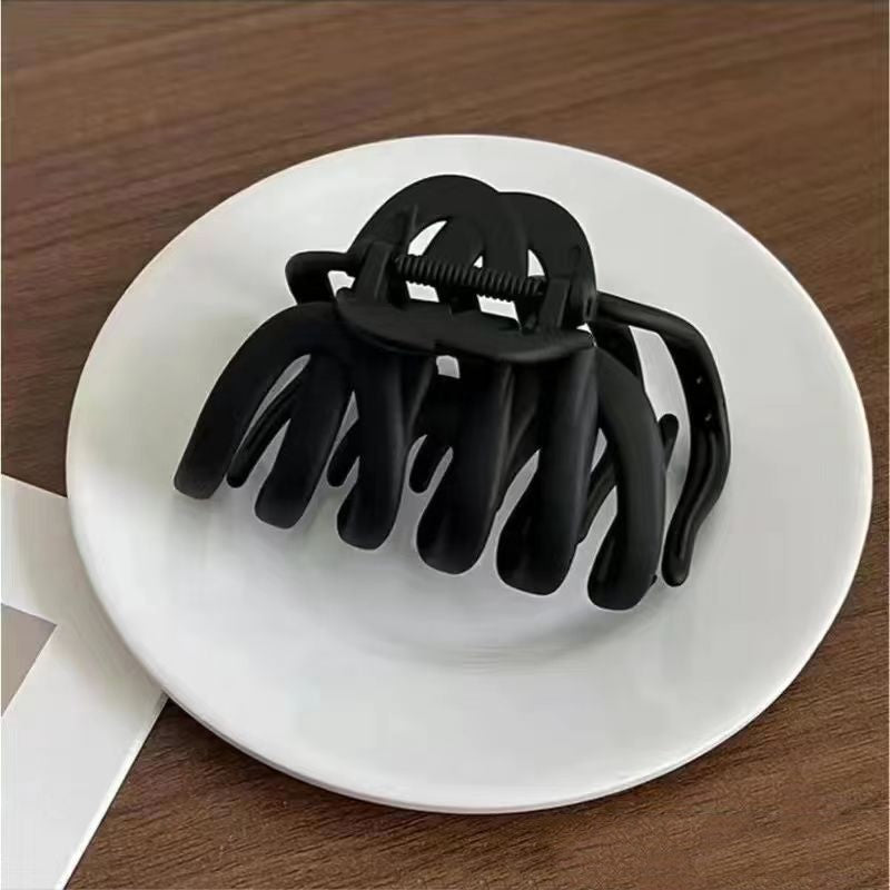 Simple Solid Color Claw Clip