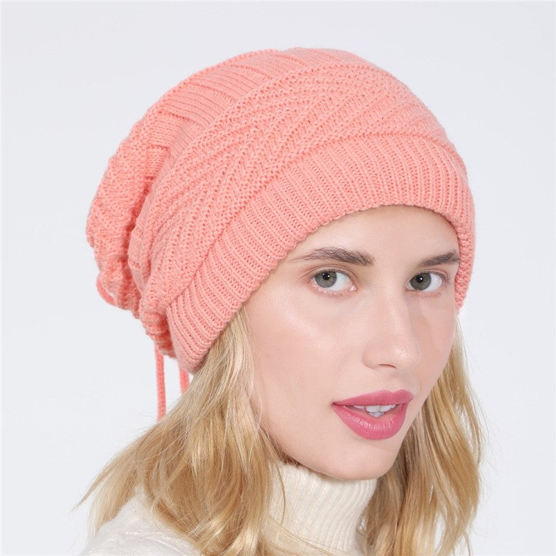Dual Purpose Knitted Neck Warmer Beanie