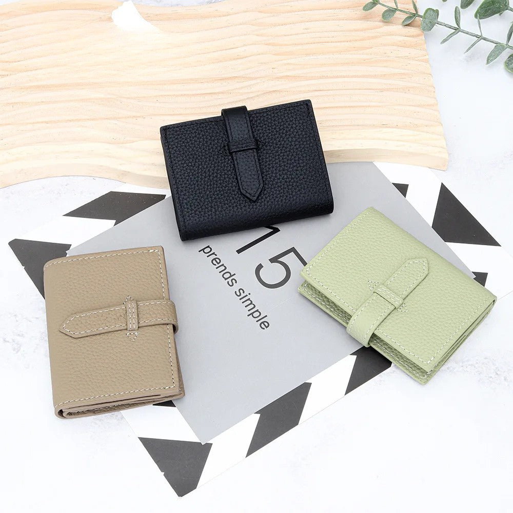 Luxury Design Genuine Leather Small Wallet