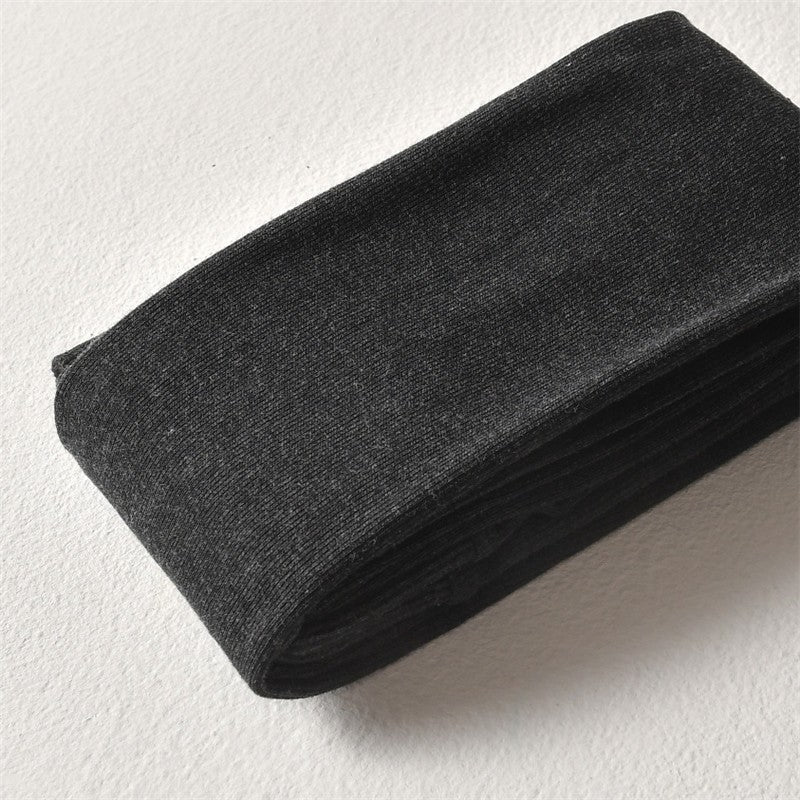 Socks And Leg Guards Vertical Striped Thick Ankle Pantyhose