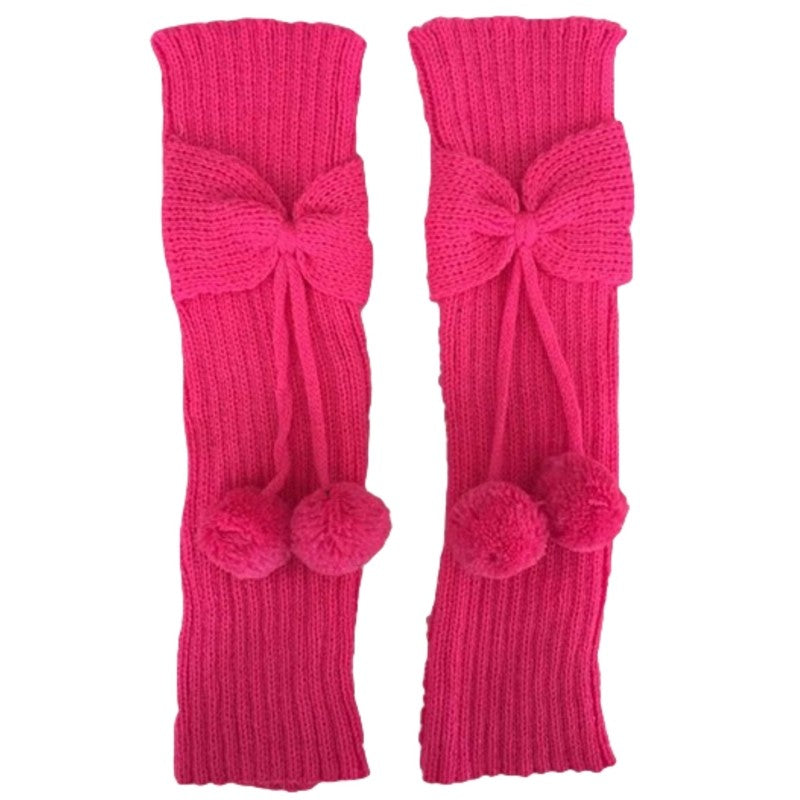 Children's Butterfly Bow Hanging Knitted Sock Cover