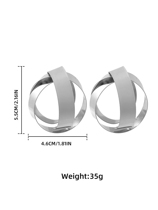 Geometric Drop Earrings