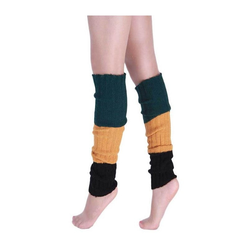 Knitted Over-The-Knee Leg Warmers In Three Colors
