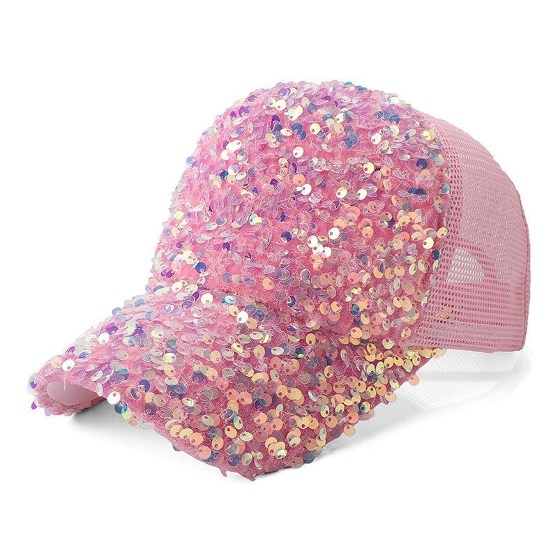 Summer Sequined Sun Protection Breathable Hat