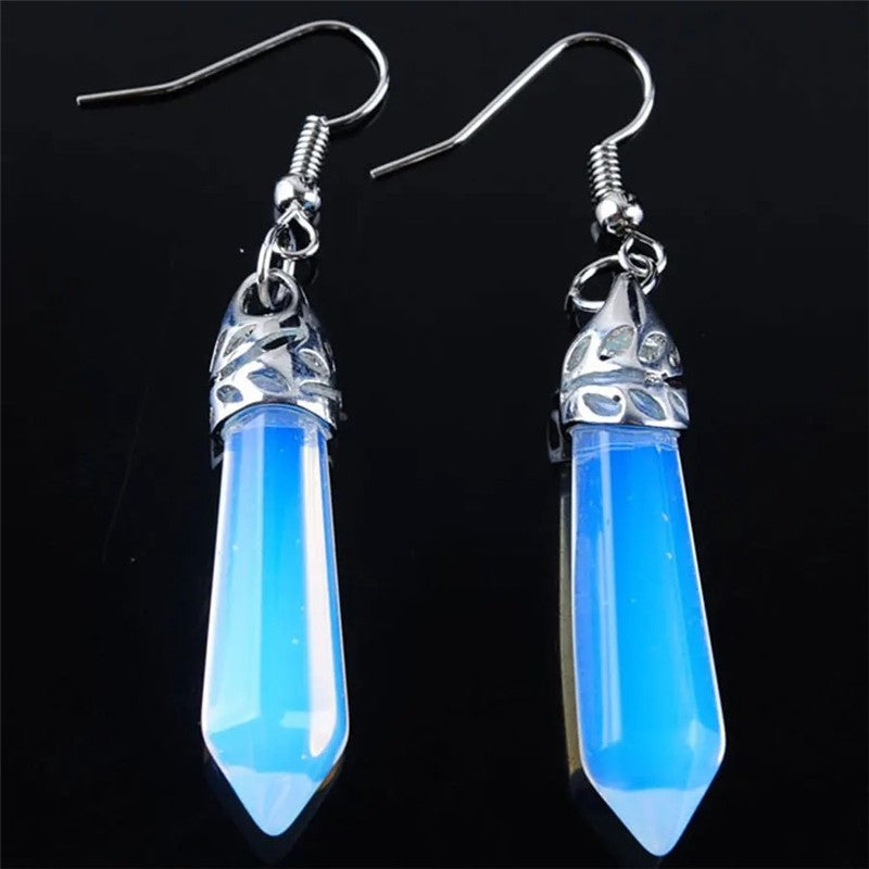 Hexagonal Stud Earrings Fashion