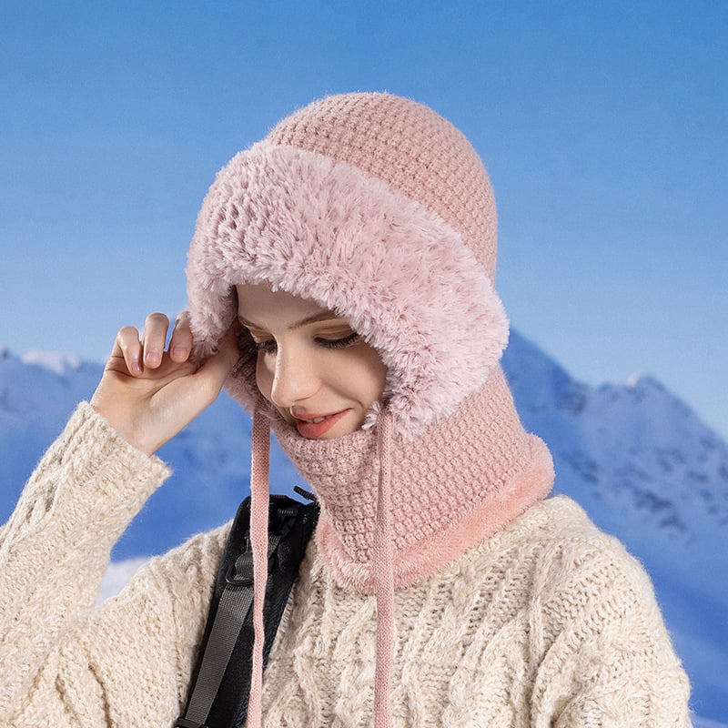 The 3-in-1 Cozy Hat - Your Hat, Scarf & Hoodie in One + 50% OFF