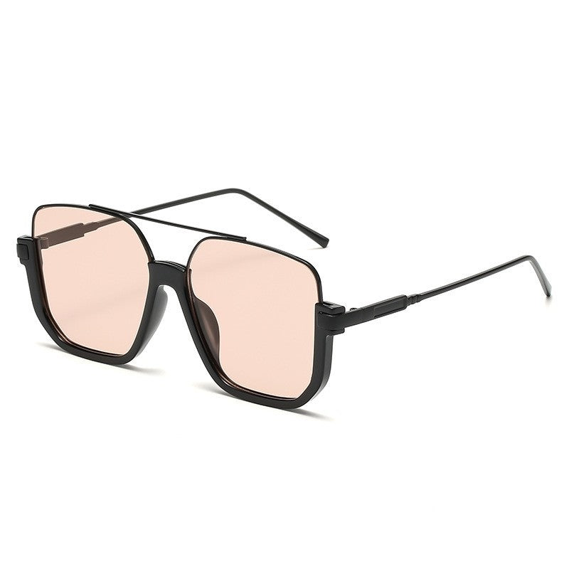 Double Bridge Blue Light Blocking Square Sunglasses