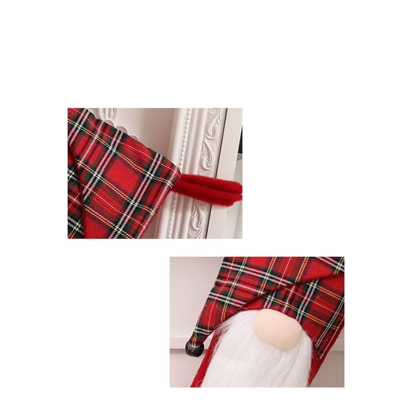 Long Beard Faceless Doll Christmas Decoration Sock